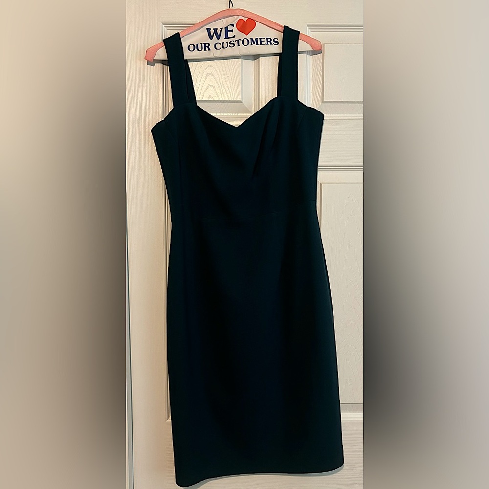 Dress the Population Nicole Sweetheart Neck Cocktail Dress - Pine color
